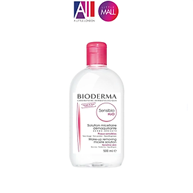 Nước tẩy trang và làm sạch dành cho da nhạy cảm Bioderma sensibio h20 TẶNG bông tẩy trang Jomi (Nhập khẩu)