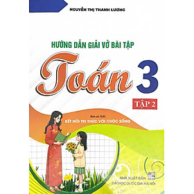 Sách - Hướng dẫn giải vở bài tập toán 3 tập 2 (kết nối tri thức với cuộc sống) - HA