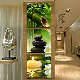Mua Tranh Canvas treo tường nghệ thuật | Tranh bộ nghệ thuật 3 bức | HLB_204