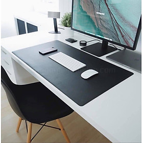 Thảm da trải bàn làm việc deskpad 90 X 45 CM hai mặt, hai màu