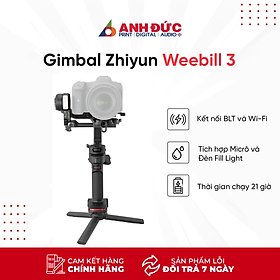 Mua Gimbal Zhiyun WEEBILL 3 - Tay cầm chống rung dành cho máy ảnh - Hàng chính hãng