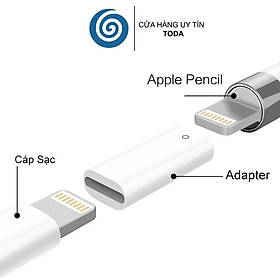 Adapter chuyển đổi sạc cho bút Apple Pencil 1