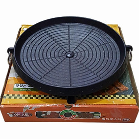 Mua chảo nướng thịt BBQ Hàn Quốc size lớn 32cm mặt đá chống dính cao cấp