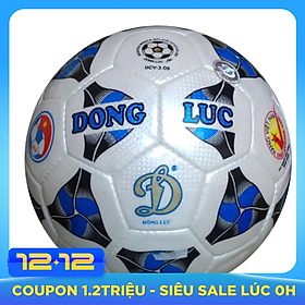 Quả bóng đá Động Lực Cơ bắp UCV 3.05 số 5 (Tiêu chuẩn thi đấu, Kèm kim bơm và lưới đựng bóng).
