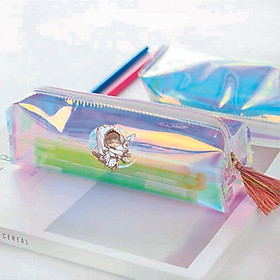 Hộp bút trong hologram IN HÌNH Eli Clark Identity V game chibi