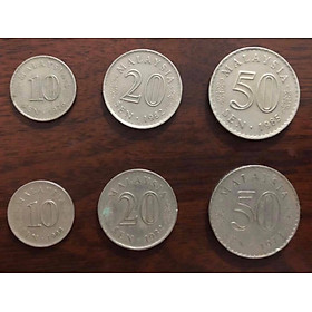 Mua Bộ xu 3 viên phiên bản cũ của Malaysia sưu tầm