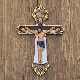 7.72" H Holy Crucifix Cross for Religious Christian Gift Home Decor