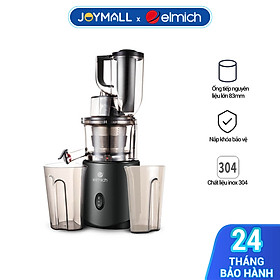 Máy ép chậm trái cây Elmich 1855OL, Hàng chính hãng, Ép êm ái độ ồn nhỏ hơn 65dB, 7 cấp độ ép, Miệng ép lớn - JoyMall