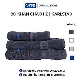 Mua Khăn tắm cotton du lịch | JYSK Karlstad | đa dạng màu | nhiều kích thước