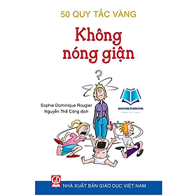 Sách - Không nóng giận - 50 Quy tắc vàng (DN)