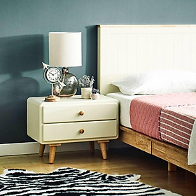 Mua Tủ Đầu Giường 2 Ngăn Kéo Rora IBIE - BSK2ROI - Ivory