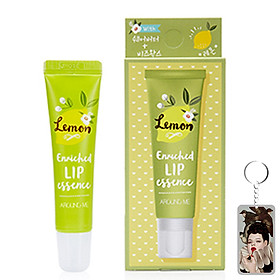 [Tặng móc khoá] Son dưỡng thâm môi Around Me Enriched Lip Essence Hàn Quốc 8.7g (Hương chanh) 