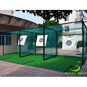 Khung lưới tập Golf cao cấp bằng thép 3x3x3m