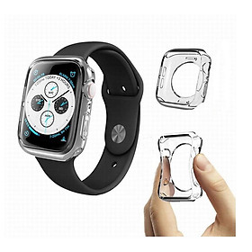 Ốp Dẻo Bảo Vệ Viền Apple Watch Series 1/2/3/4/5/SE/6/7 38mm 40mm 41mm 42mm 44mm 45mm Chống Trầy Xước Chống Vỡ Màn Hình