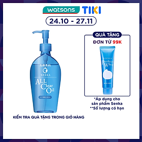 Dầu Tẩy Trang Senka A.L.L Clear Oil 230ml