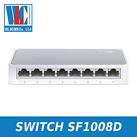 Bộ Chia Tín Hiệu Để Bàn 8 cổng 10/100Mbps Tp-link SF1008D - Hàng Chính Hãng