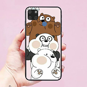 Ốp lưng điện thoại dành cho Realme C12 hình Gấu Bears Dễ Thương Mẫu 04