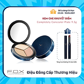 Kem Che Khuyết Điểm, Tạo Khối 3 Ngăn F.O.X Completely Concealer Plate 9.5g