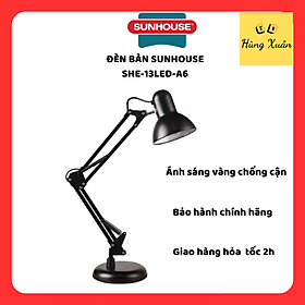 Mua Đèn Bàn Sunhouse SHE-13LED-A6 Kèm Bóng Đèn Led - Chính Hãng