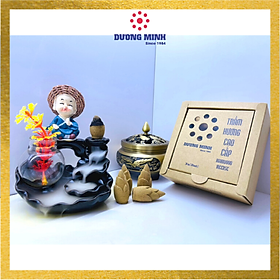 Mua Hộp nụ trầm hương cao cấp Dương Minh khói tỏa ngược 100% trầm tự nhiên nhang trầm nụ thơm khói hương không hóa chất