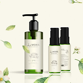 DẦU GỘI XẢ DƯỢC LIỆU LAMORA 2 IN 1 Giảm Rụng, Hỗ Trợ Trị Gàu, Kích Thích Mọc Tóc