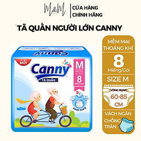 Tã quần người lớn Canny size M 8 miếng
