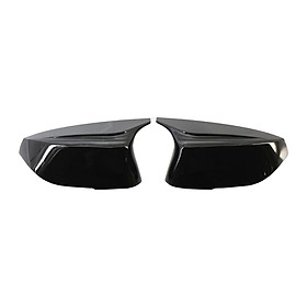Carbon Fiber Side Door Wing Mirror Cap Covers Rear Mirror Covers for Infiniti Q50 Q50S Q70 2014-2021 Q60 QX30 2016-2021