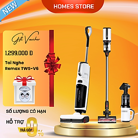 Mua Máy Hút Bụi Lau Nhà Roborock Dyad Pro Combo Làm Sạch 4 Trong 1 Tự Động Giặt Sấy Kết Nối App Thông Minh - Hàng Chính Hãng