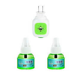 Combo Máy Tinh Dầu Đuổi Muỗi Kèm Lọ Tinh Dầu Không Mùi