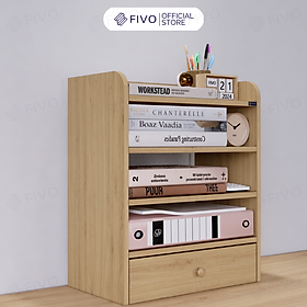 Mua Kệ Sách Gỗ Mini Để Bàn FIVO FB27 Đa Năng  Dễ Lắp Ráp  Tiết Kiệm Không Gian  Gọn Gàng Góc Học Tập Và Làm Việc