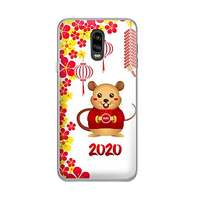 Ốp lưng dẻo cho điện thoại Samsung Galaxy J7 plus - 01055 7946 HPNY2020 06 - Xuân Canh Tý 2020 - Hàng Chính Hãng