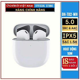 Tai nghe Bluetooth Choetech BH-T02 True Wireless (Hàng chính hãng)