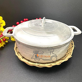 Mua Bộ Nồi Gang đúc NGUYÊN KHỐI nấu CƠM SIÊU NGON. Dụng cụ nhà bếp đúc THỦ CÔNG đậm chất CỔ ĐIỂN