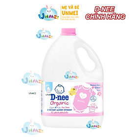 Nước Giặt Quần Áo Cho Bé D-nee - Chai 3000ml (Hồng)