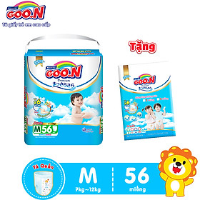 Tã Quần Goo.n Premium Cao Cấp Gói Cực Đại Size M56 (56 Miếng) - Tặng Bịch 5 Miếng Cùng Size