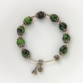 Vòng Tay Đá Phong Thủy Ruby Nam Phi Thiên Nhiên VT078