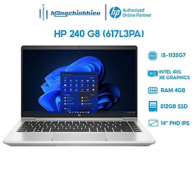 Laptop HP 240 G8 617L3PA i5-1135G7 | 4GB | 512GB | 14' FHD | Win 11 Hàng chính hãng
