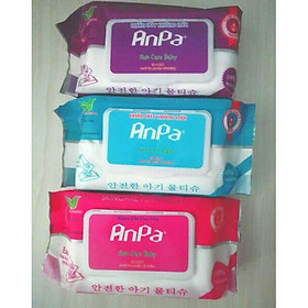 Mua Khăn Ước Cho Bé Cao Cấp An Toàn Anpa - Khăn Giấy Ướt Anpa 80 tờ