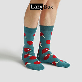 Tất vớ dài cao cấp chất liệu cotton họa tiết màu sắc