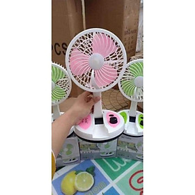 Mua Quạt sạc tích điện gấp gọn Kc5811 có đèn 