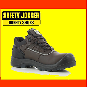 [HÀNG CHÍNH HANG] Giày Safety Jogger Pluto EH Da Thật, Cách Điện 18kV, Đế Chống Trơn Trượt, Chống Cắt