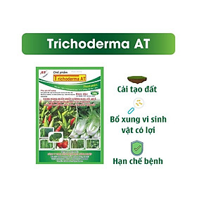 Mua Nấm ủ Trichoderma AT ủ phân hữu cơ vi sinh siêu nhanh  ủ vỏ cà phê  tưới cải tạo đất 1kg tăng cường vi sinh vật có lợi