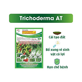 Nấm ủ Trichoderma AT ủ phân hữu cơ vi sinh siêu nhanh, ủ vỏ cà phê