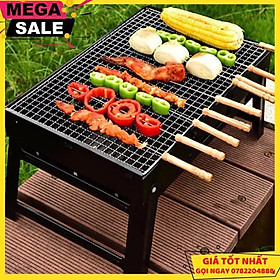 Mua BếP NướNg Than Hoa Không Khói Cao CấP Dễ Dàng Gấp Gọn Mang Đi – Kích Thước 28X35Cm - Giao Hàng Toàn Quốc