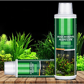 Bình xịt MOSS REMOVAL ALGAECIDE làm sạch rêu hại , diệt tảo nâu, tảo xanh xử lý làm đẹp bể thủy sinh, trong nước và giúp cây phát triển xanh đẹp và cá sống khỏe