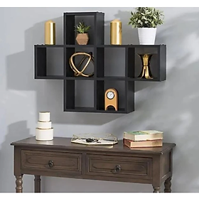 Mua Kệ Gỗ Treo Tường 7 Ngăn Tundo CTKT519 KT 80x15x60cm