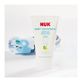 KEM ĐÁNH RĂNG TRẺ EM NUK KHÔNG FLOURIDE 3-36 THÁNG 50G