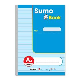 Lốc Sổ may gáy A4 Hải Tiến - Sumo (200, 300, 400 trang)