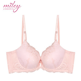 Áo Ngực Nâng Ngực Ren Nữ Mút Dày 4cm Active Miley Lingerie - Hồng BRL14001