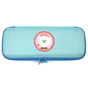 Bóp Viết Bichon Emblem 83008 - Màu Xanh Da Trời